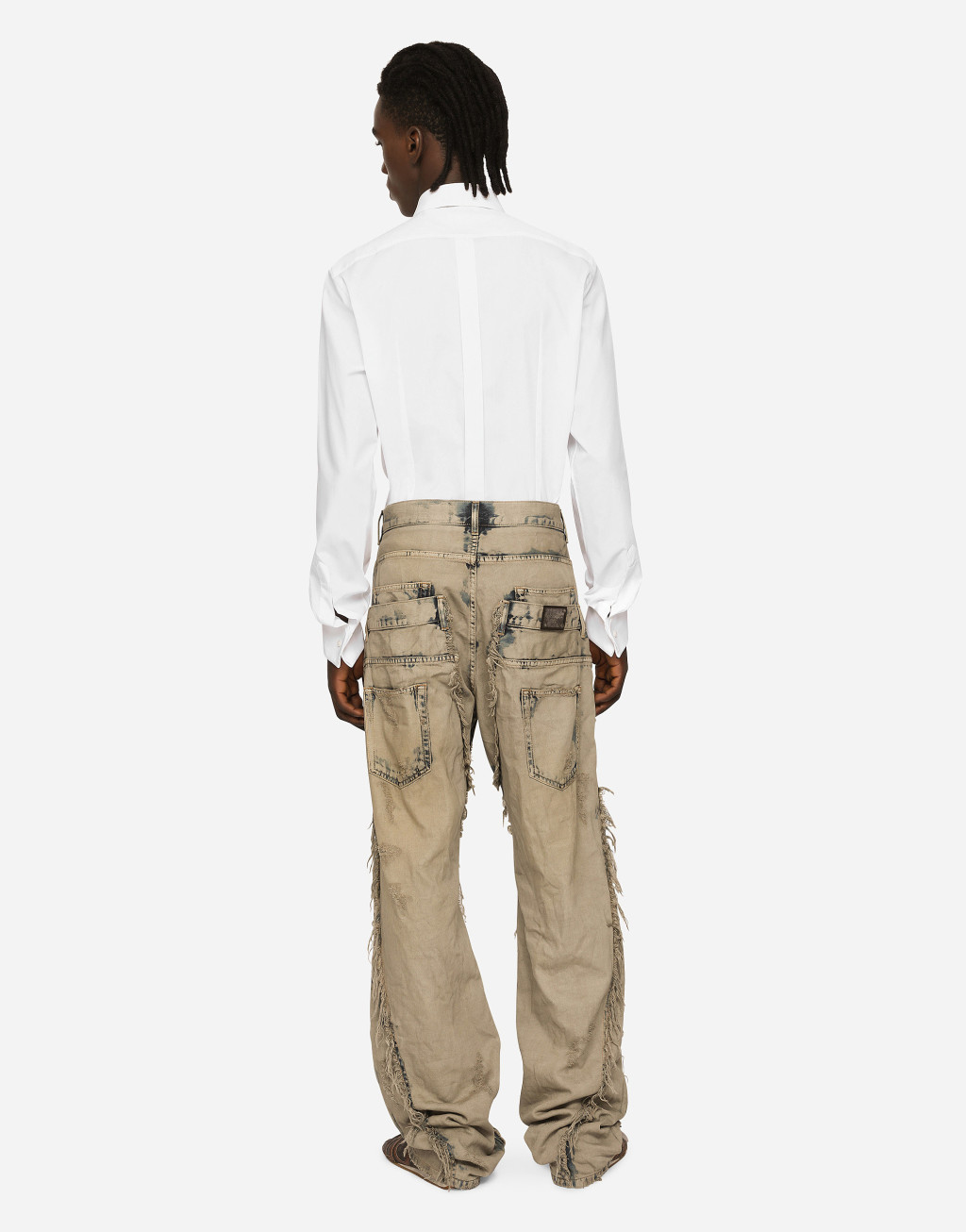 Gold 棉质府绸礼服衬衫3