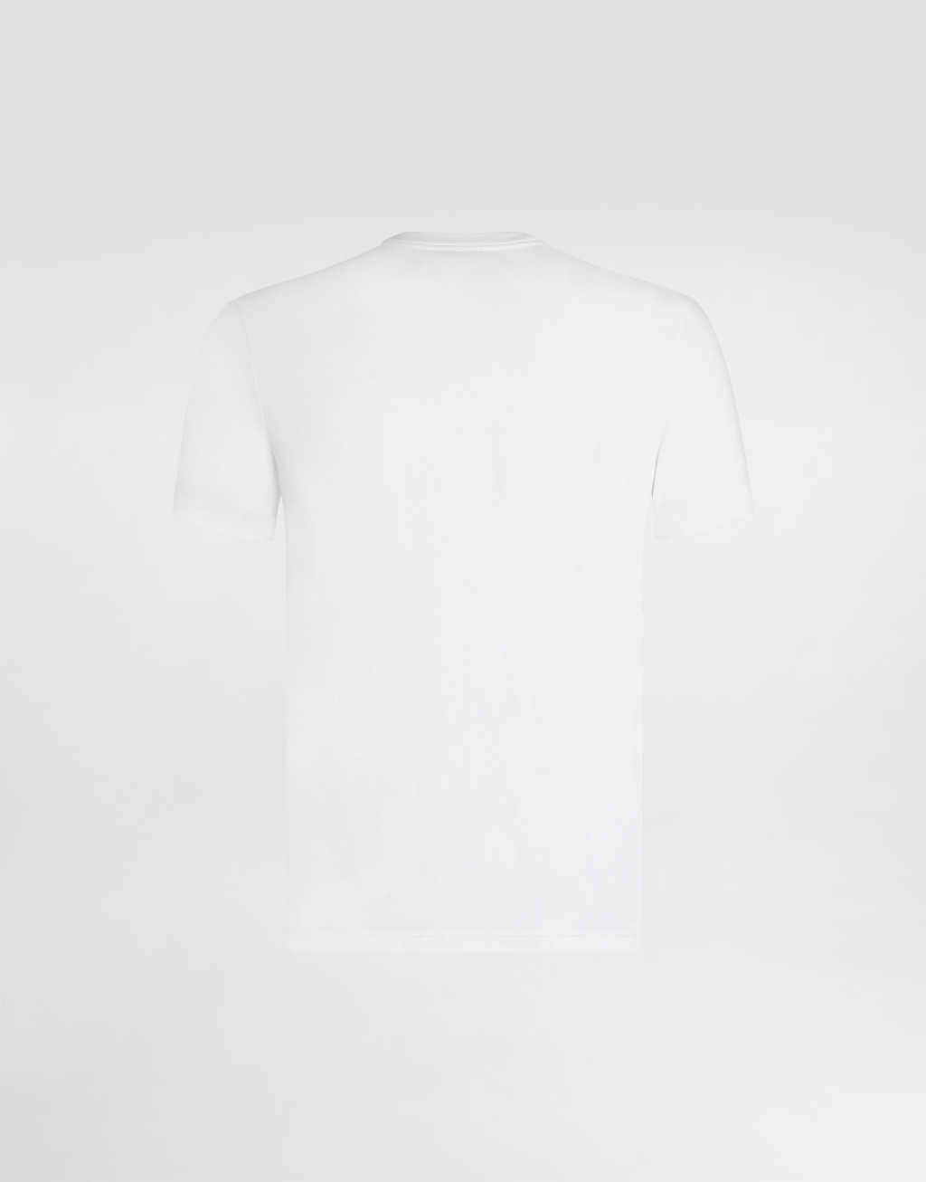 弹力棉质圆领 T 恤3