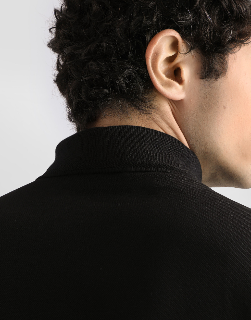 串珠拼饰棉质珠地 POLO 衫5