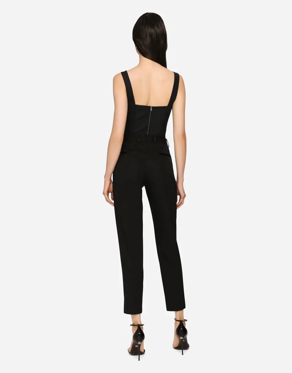 Guaina 提花与蕾丝束身衣