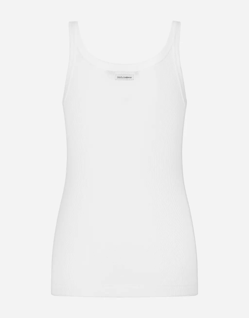 细罗纹棉质背心