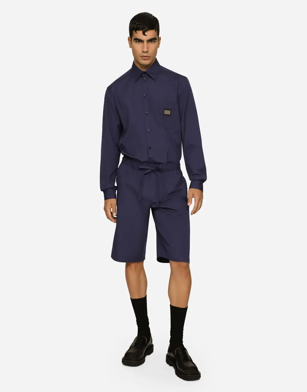 Martini 标牌棉质衬衫