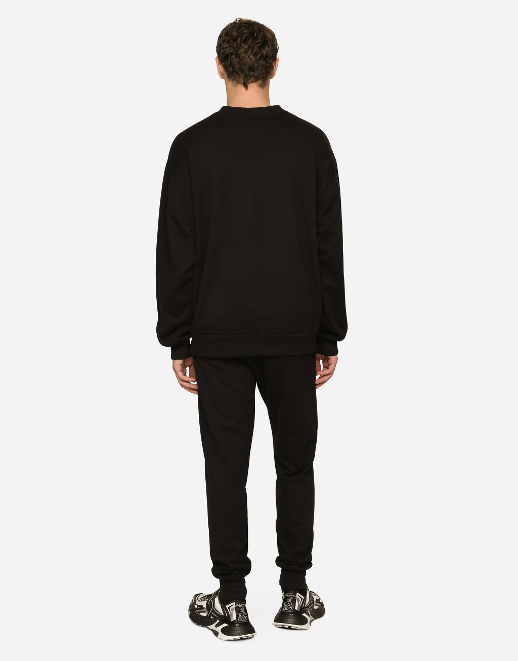 DG 徽标印花平纹针织卫衣3