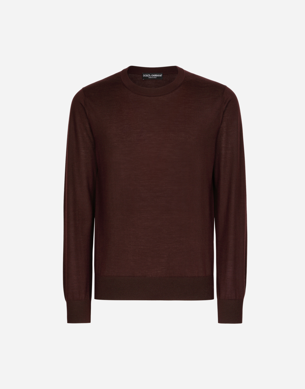 羊绒圆领针织衫1