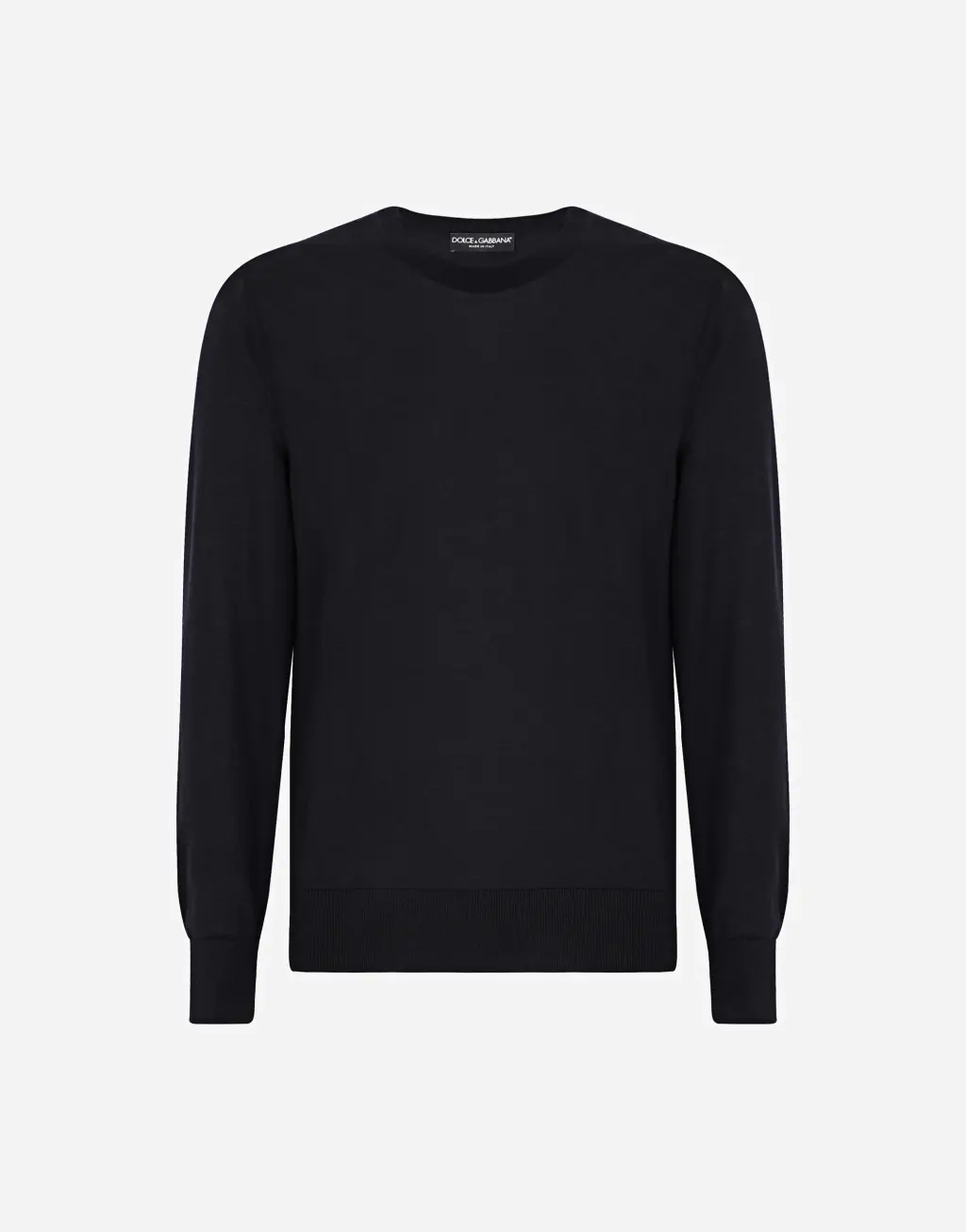 羊绒圆领针织衫