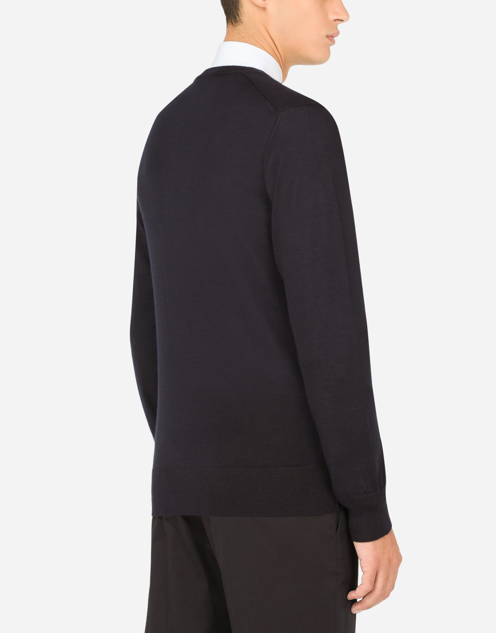 羊绒圆领针织衫5