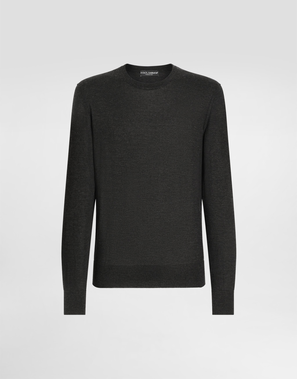 羊绒圆领针织衫1