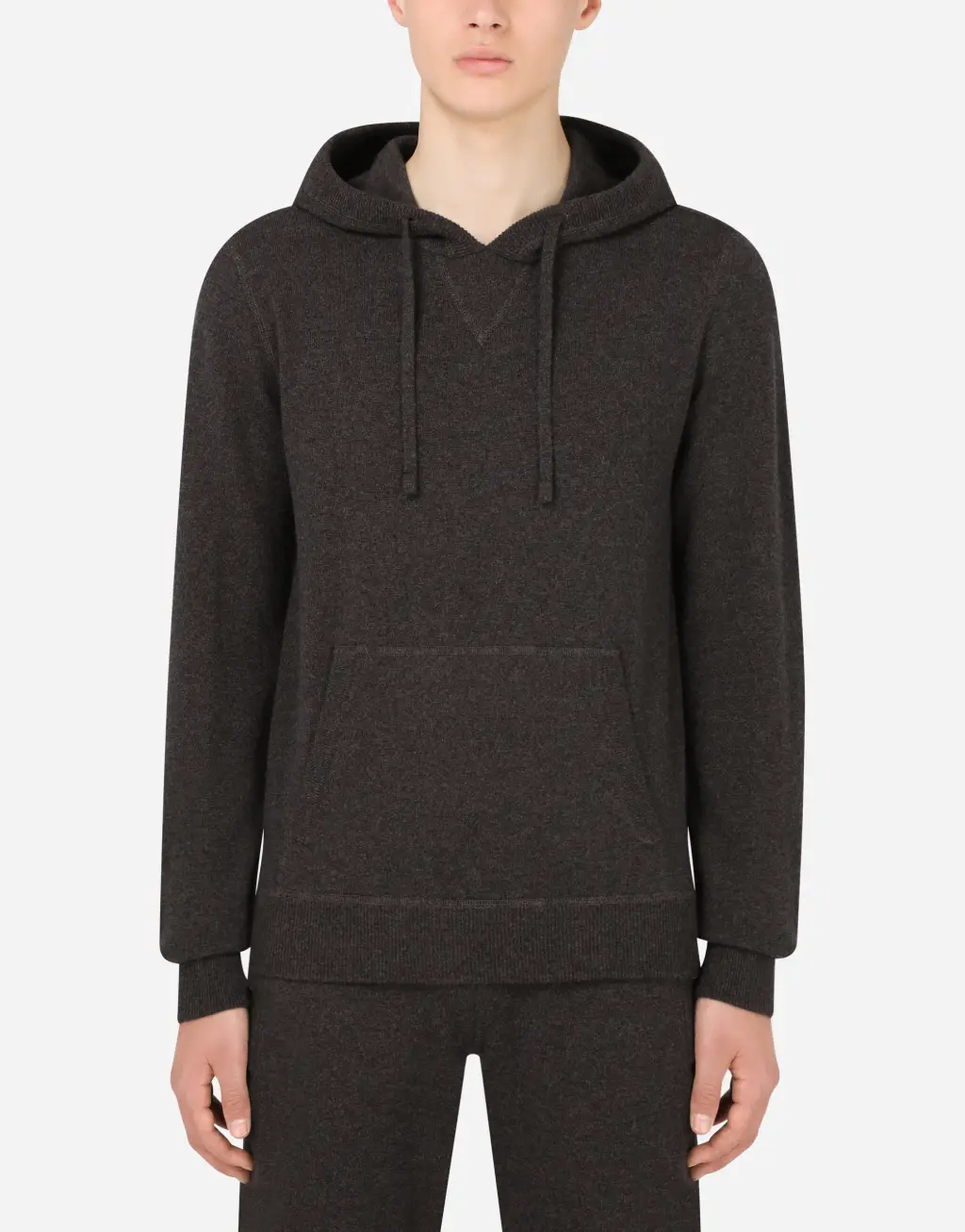 羊绒连帽套衫