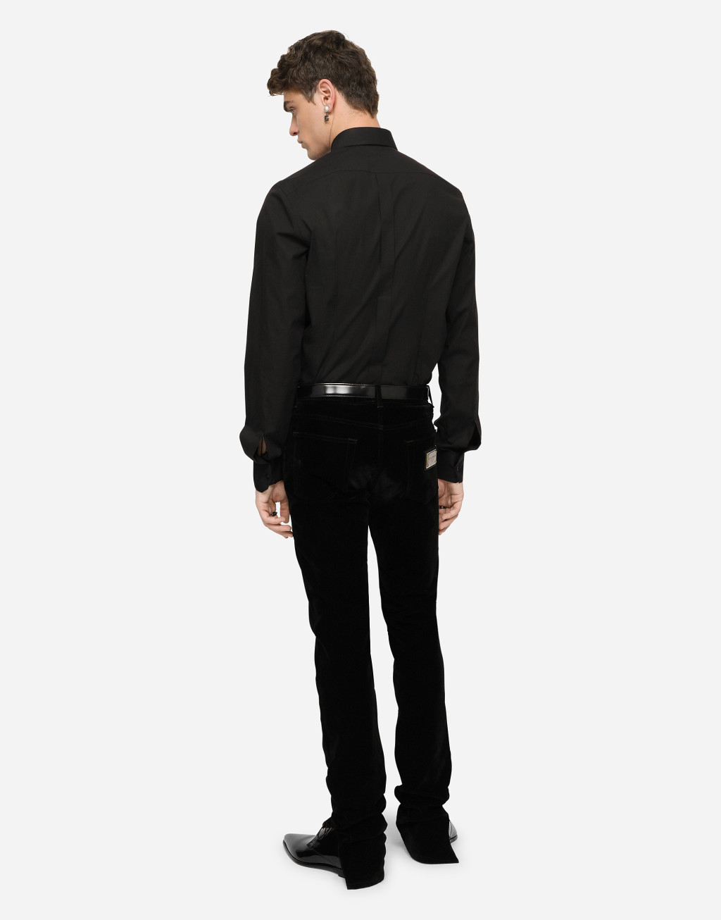 Gold 弹力棉质府绸衬衫3