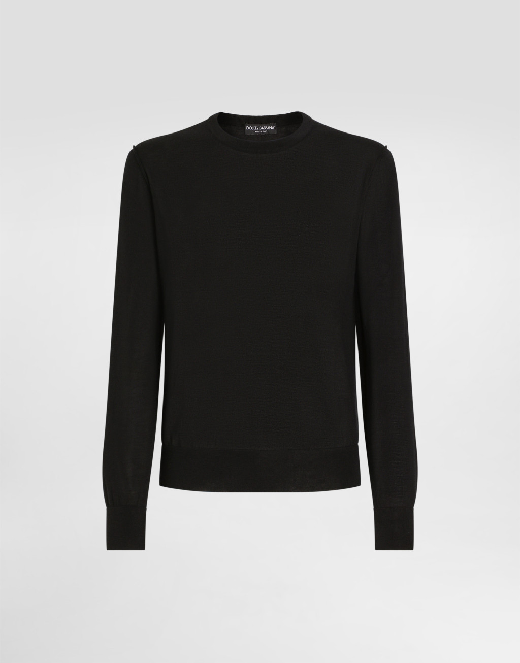 羊绒圆领针织衫1