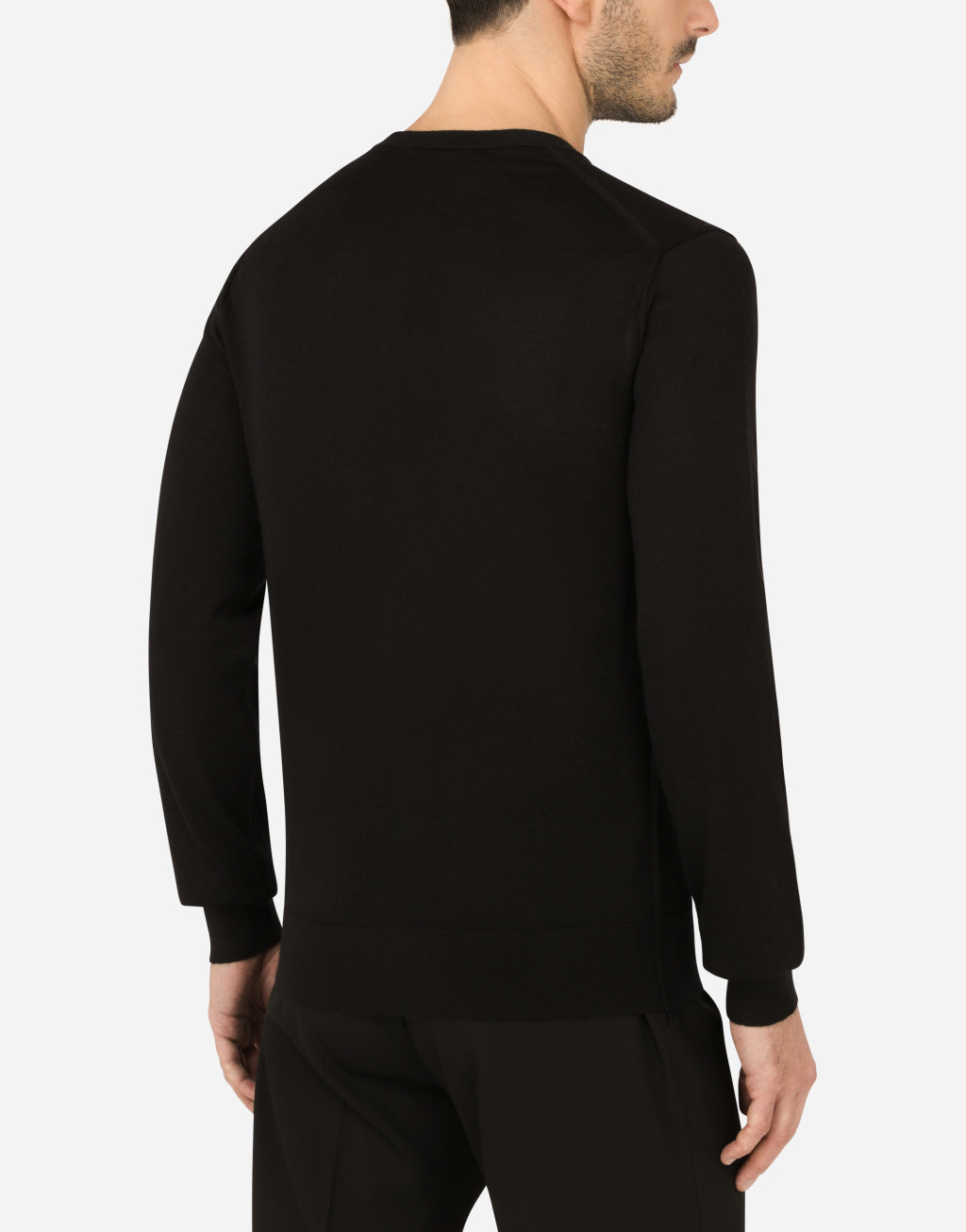 羊绒圆领针织衫5