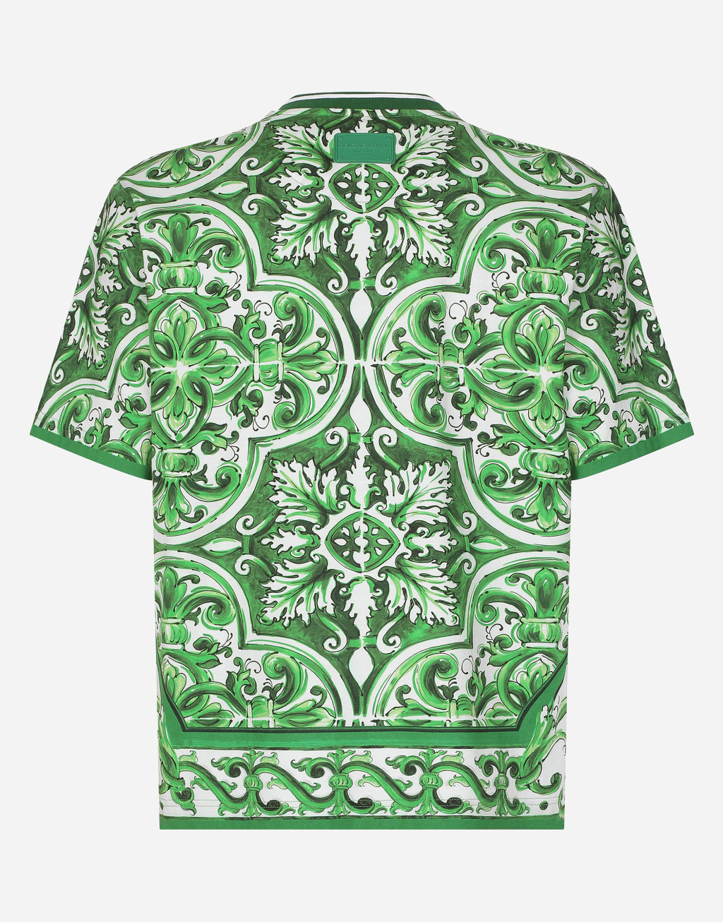 马约利卡印花棉质 T 恤6