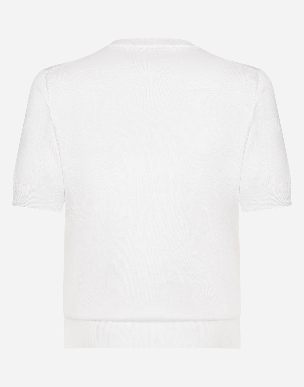 Dolce&Gabbana 徽标真丝圆领针织衫6