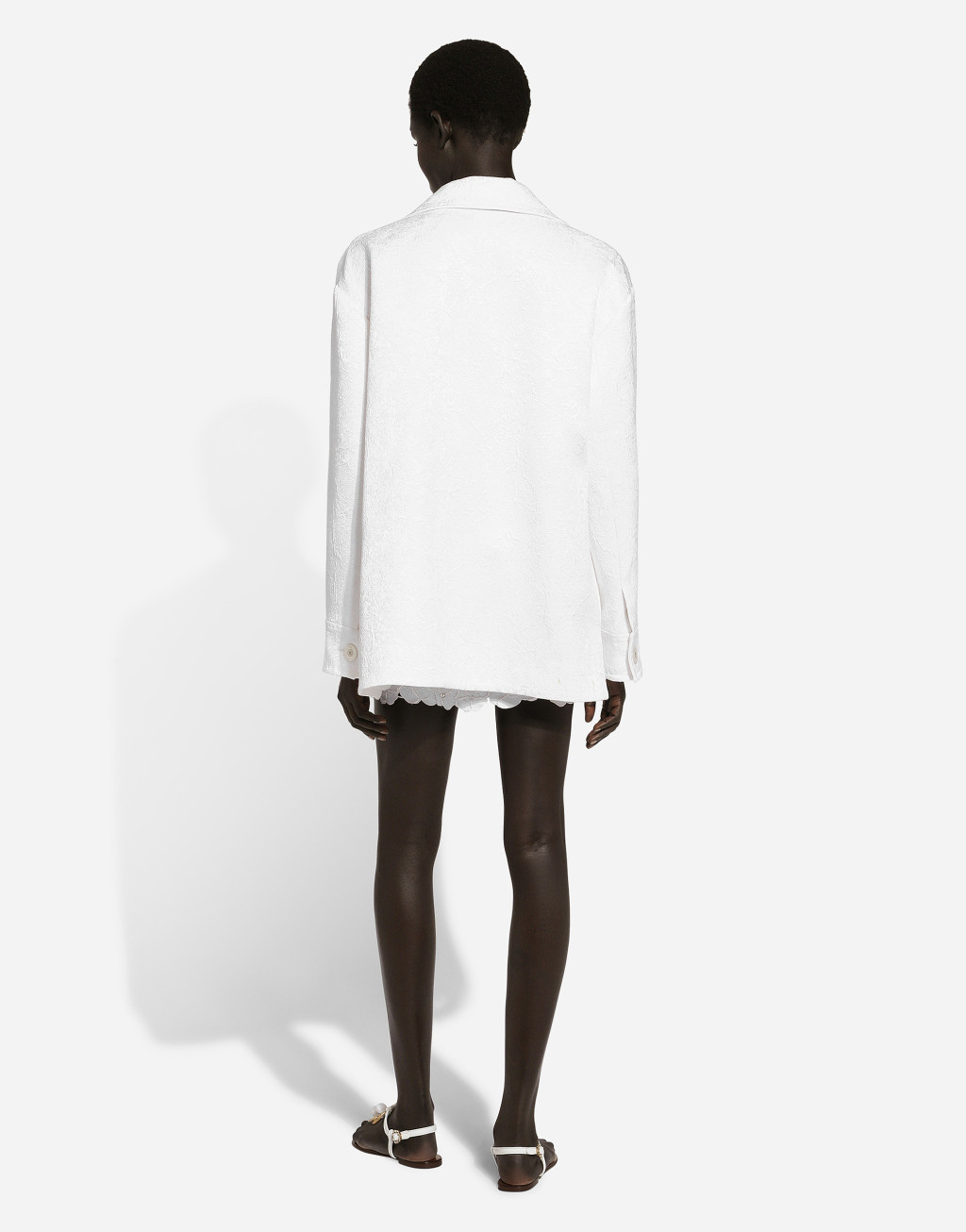 水钻装饰与挖剪刺绣棉质文胸上衣3