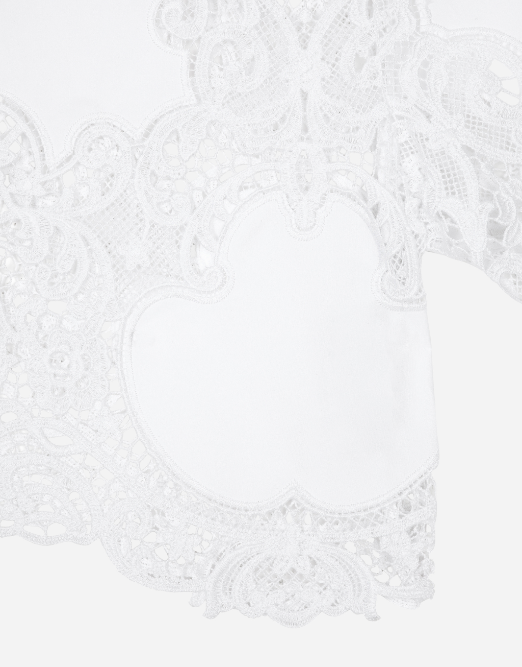 花卉挖剪刺绣棉质衬衫6