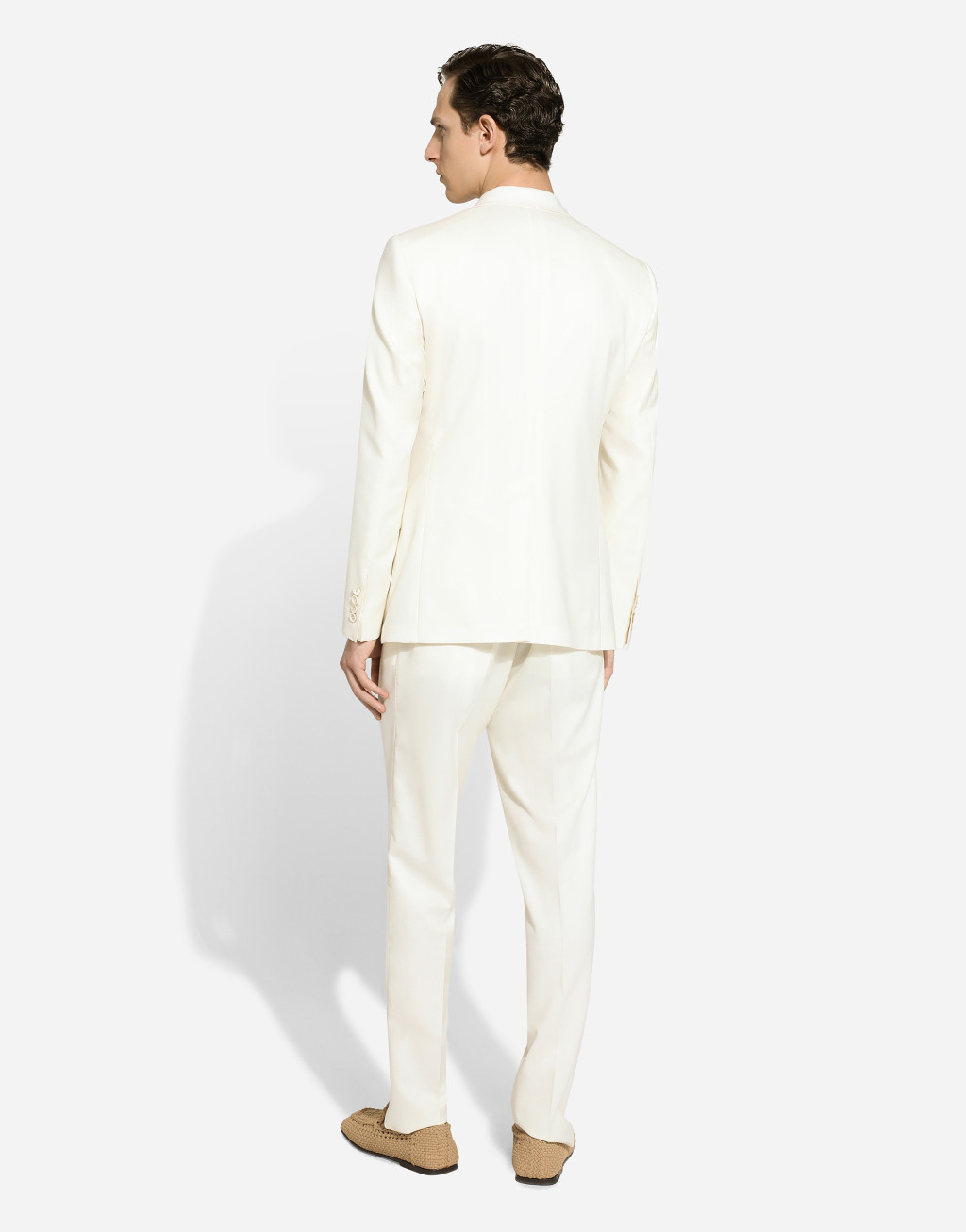 DG 徽标提花真丝圆领针织衫5