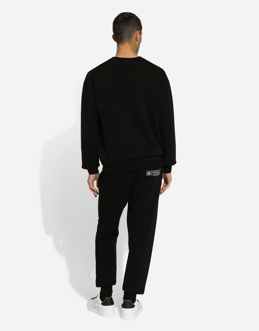 Dolce&Gabbana 徽标印花平纹针织卫衣3