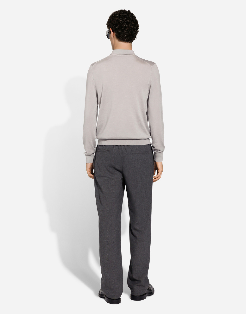 真丝与羊绒混纺 Polo 衫3