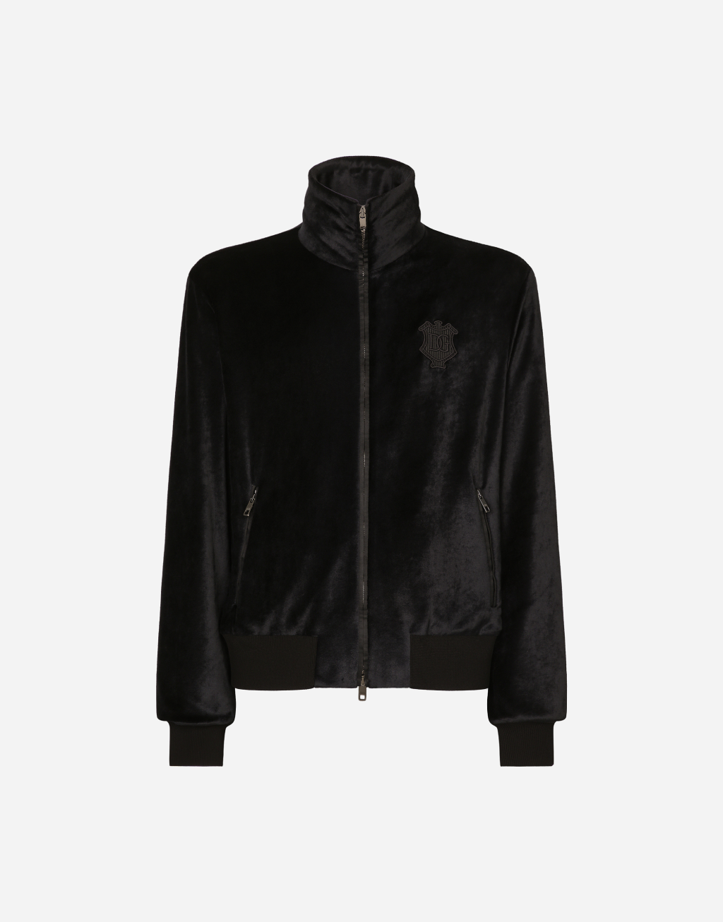 雪尼尔拉链卫衣1