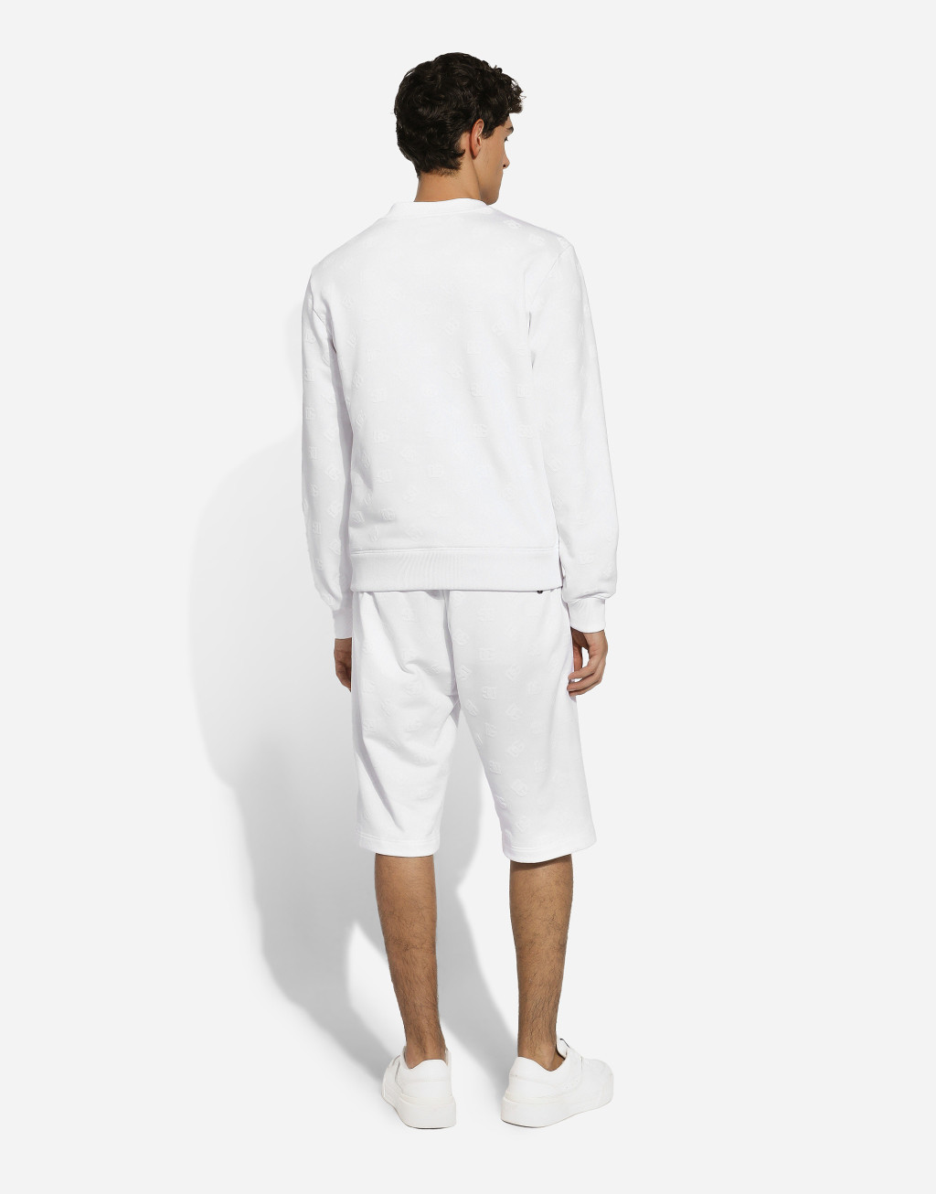 DG 徽标拼饰平纹针织卫衣3