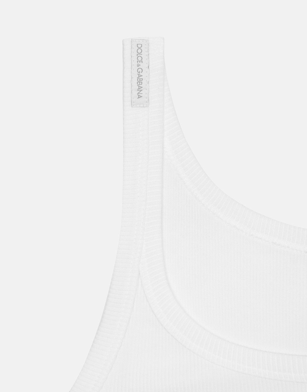 Re Edition 标签细罗纹棉质背心4