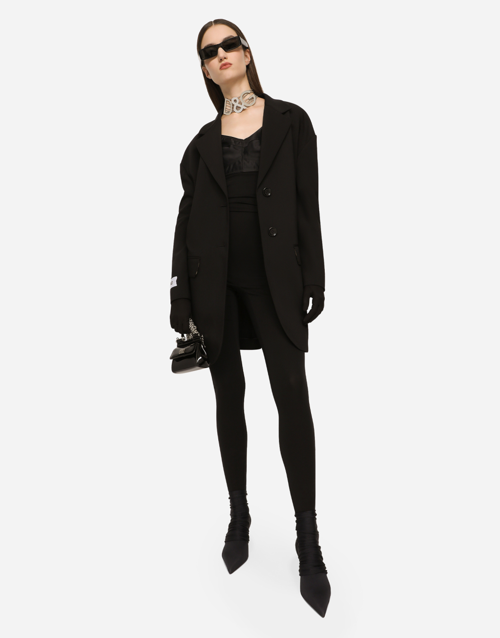 羊毛斜纹阔型夹克6