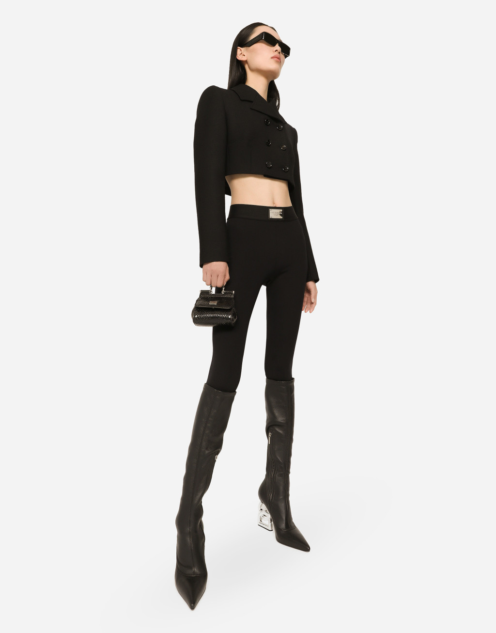 Sallia 双排扣短夹克5