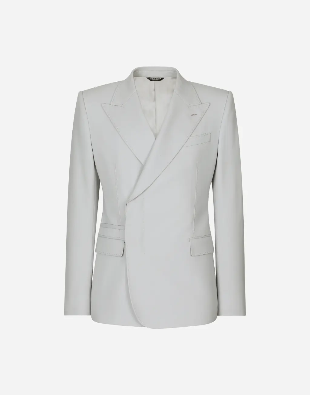 Sicilia 弹力羊毛双排扣夹克