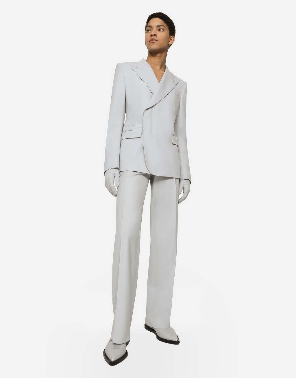 Sicilia 弹力羊毛双排扣夹克6