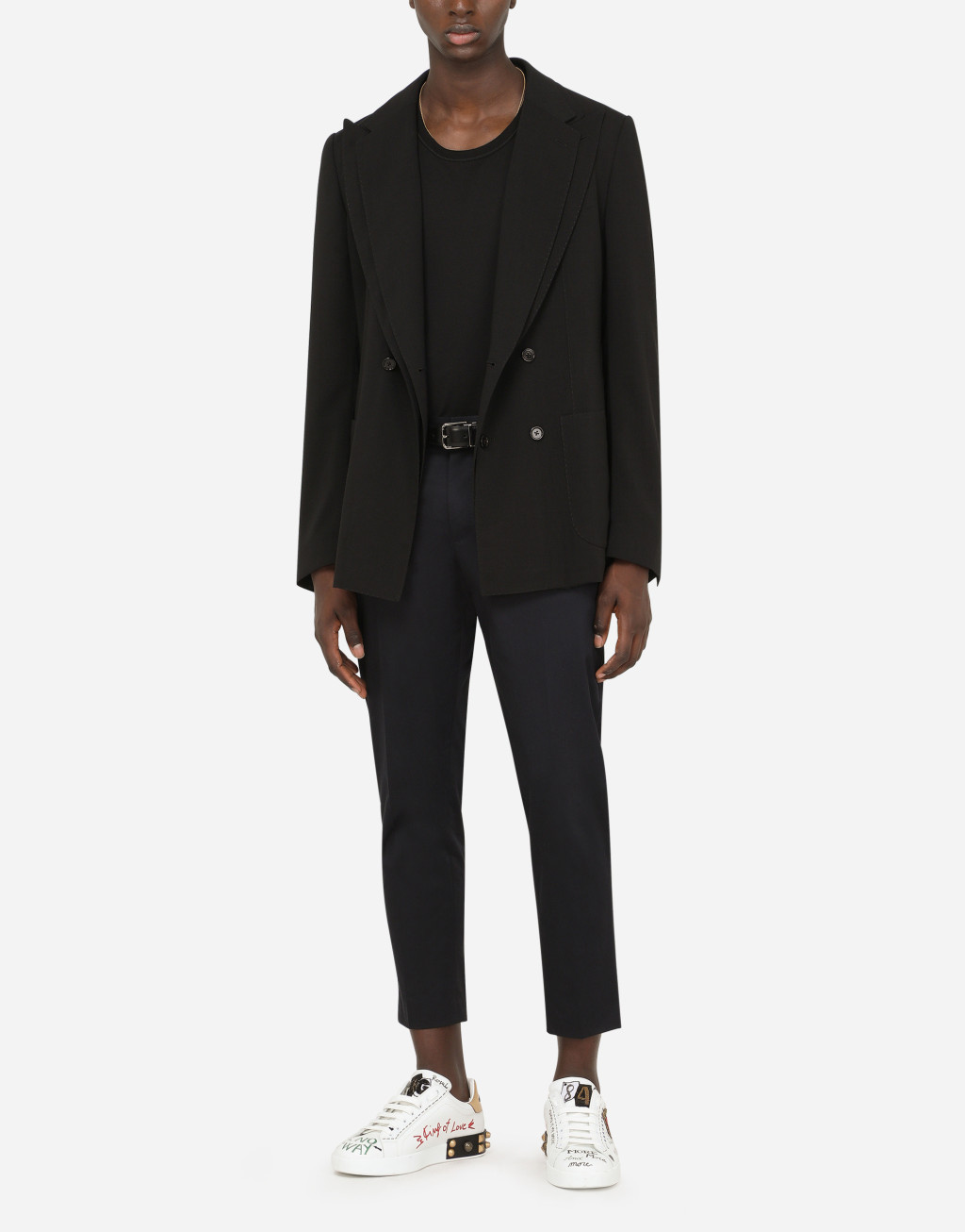 羊毛绢网解构夹克6