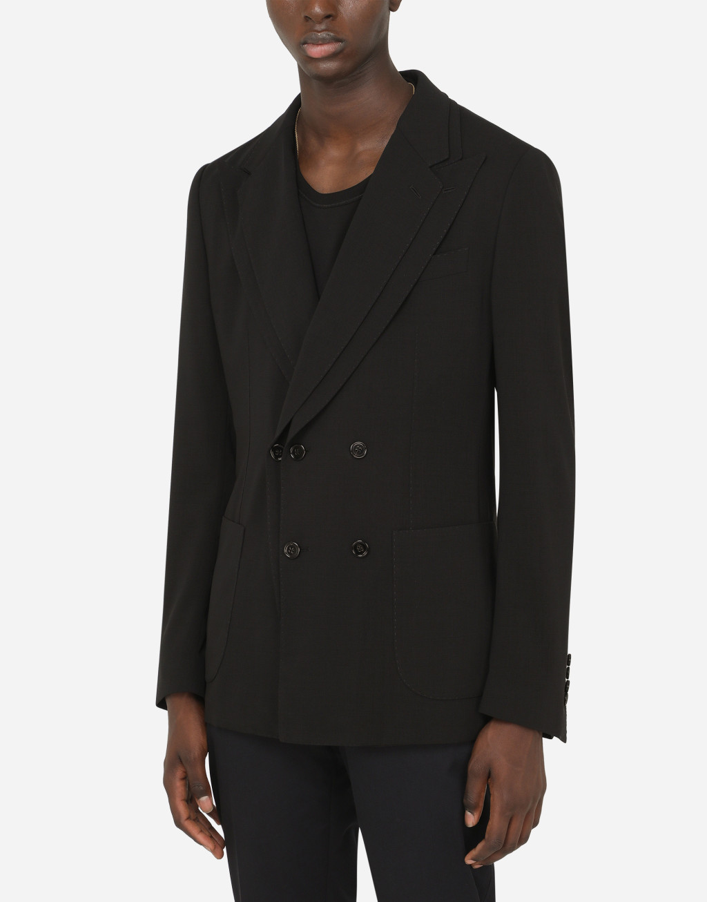 羊毛绢网解构夹克4