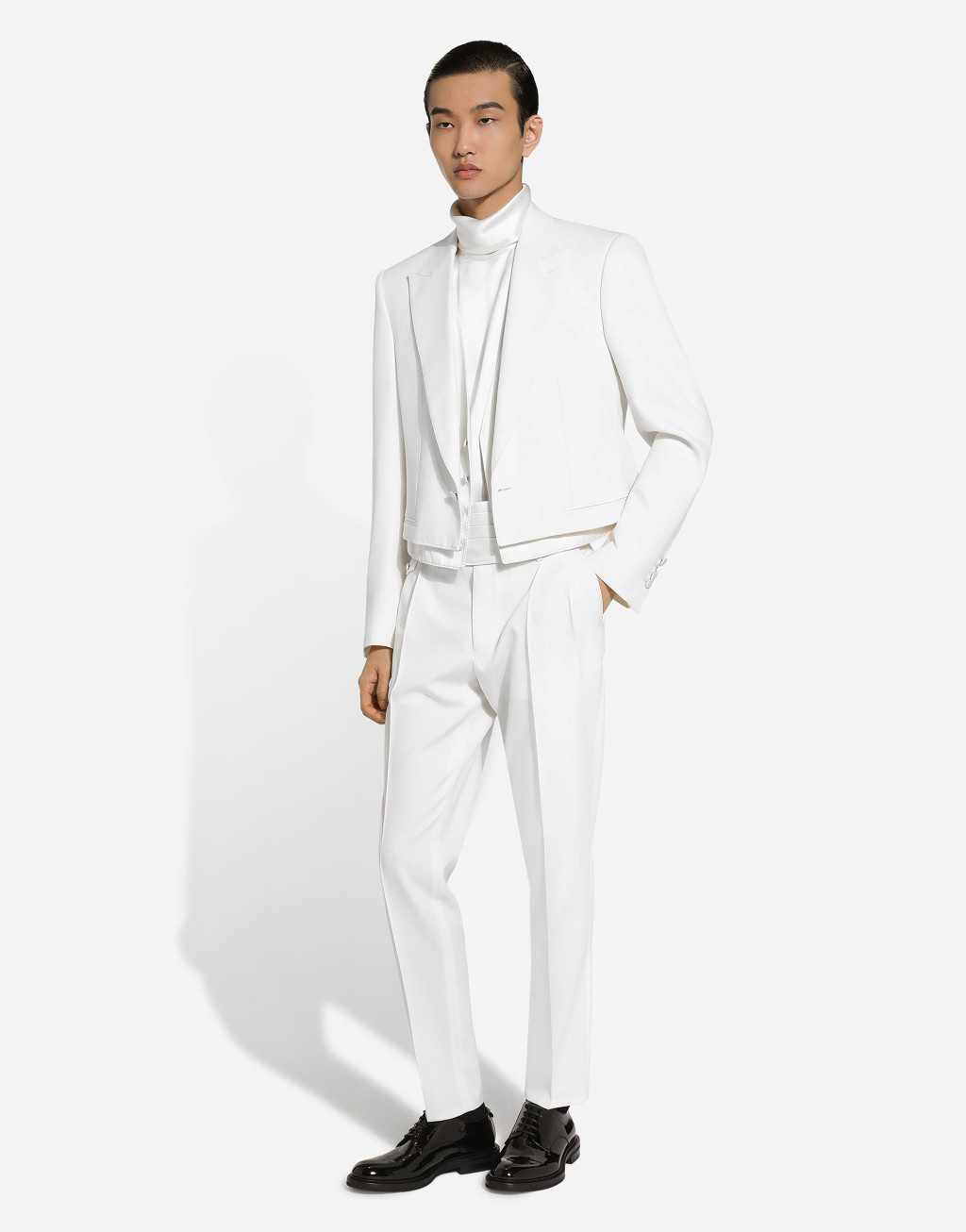 Sicilia 假马甲单排扣夹克5