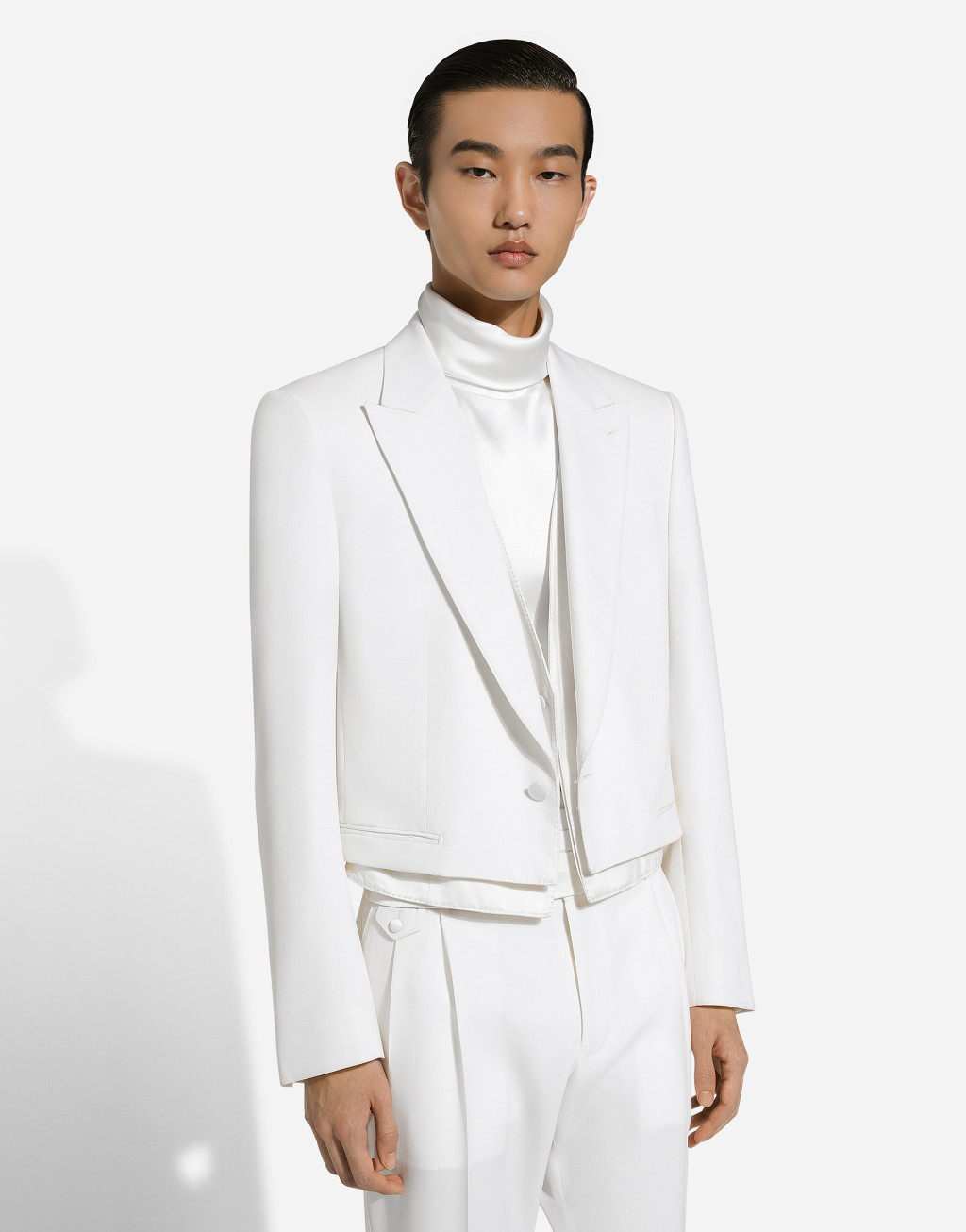 Sicilia 假马甲单排扣夹克4