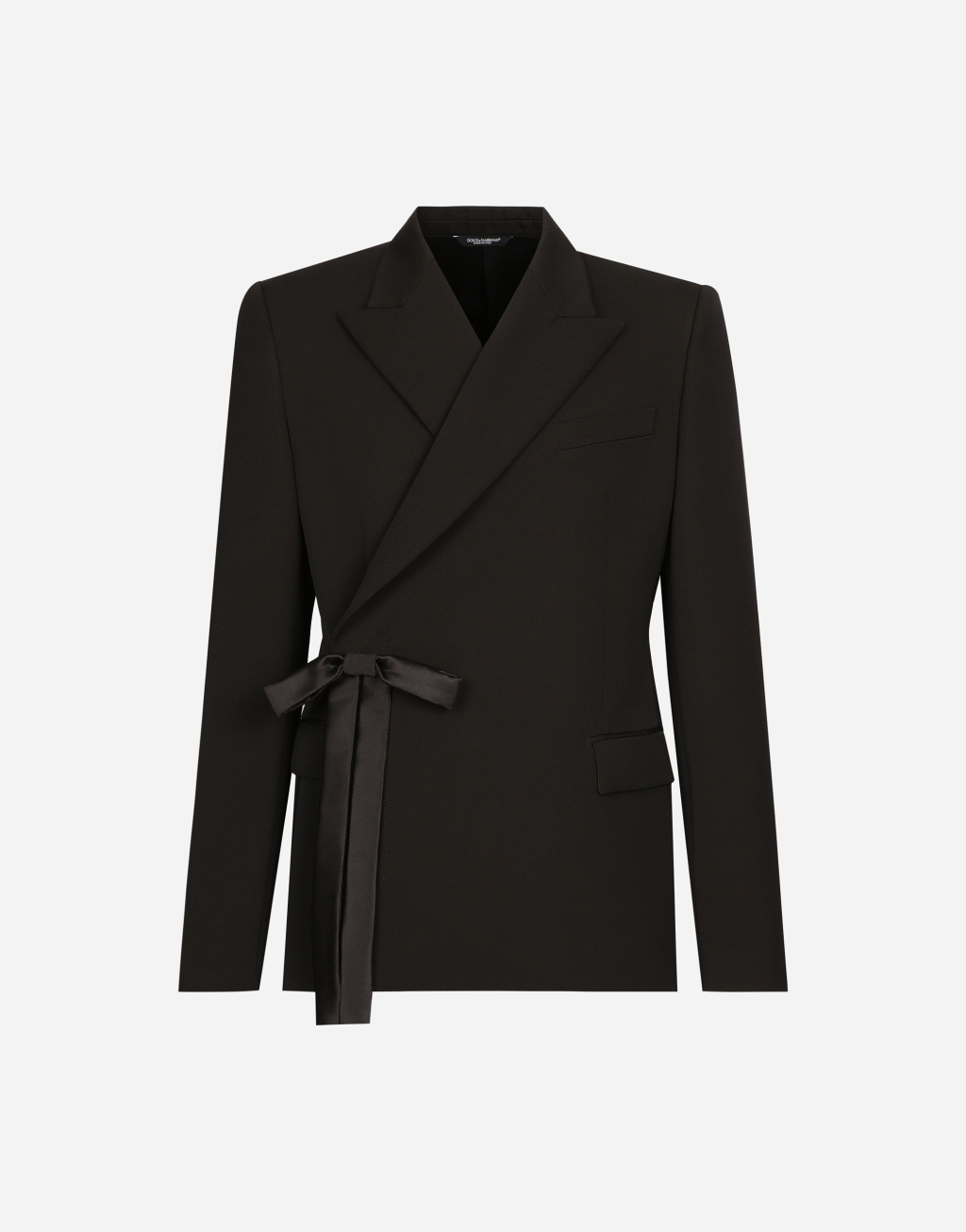 明星同款羊毛双排扣夹克1