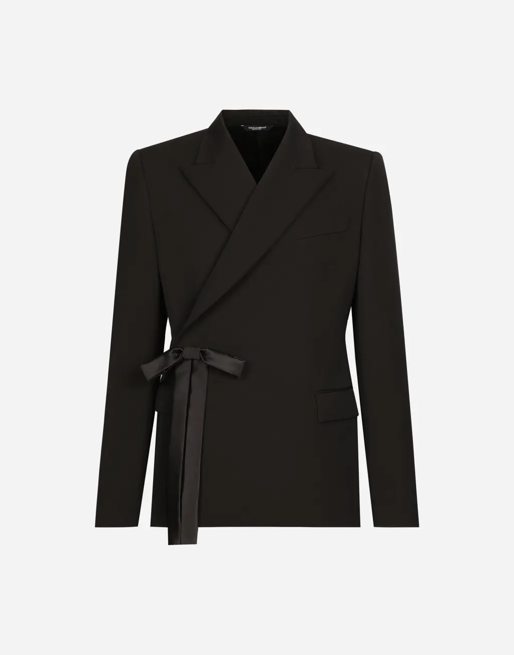 明星同款羊毛双排扣夹克