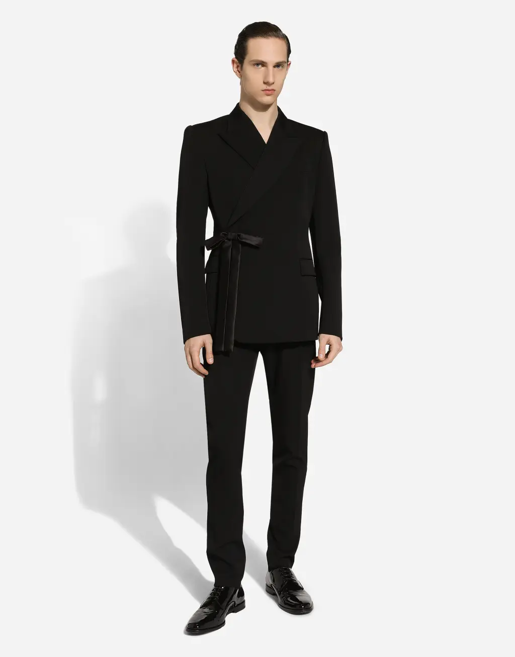 明星同款羊毛双排扣夹克