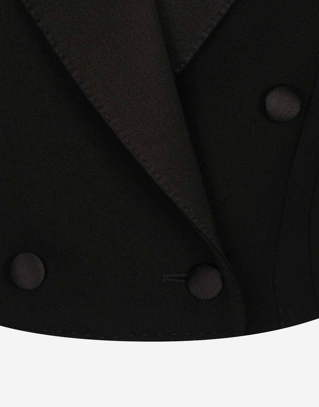 羊毛华达呢双排扣礼服短夹克7