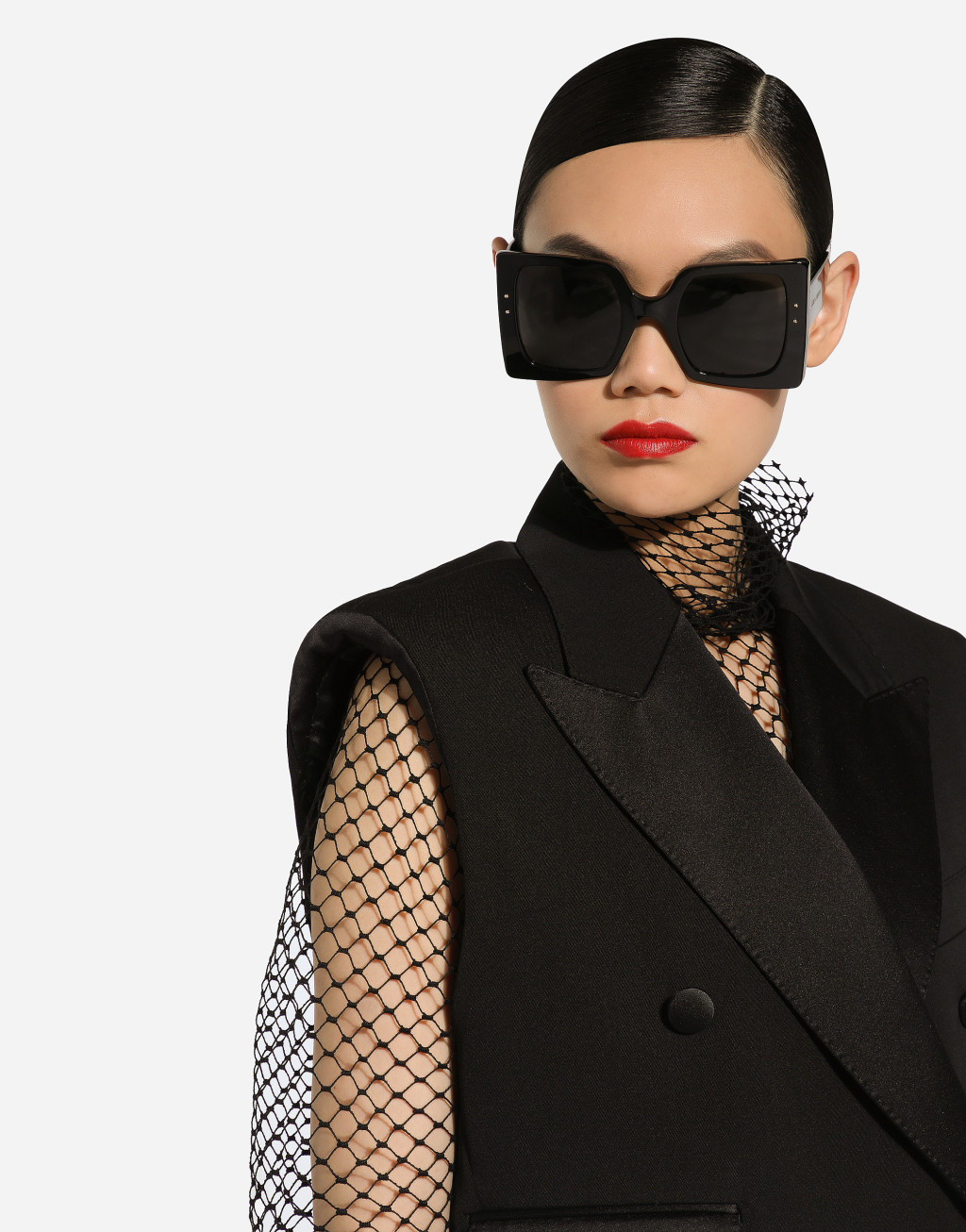 羊毛华达呢双排扣礼服无袖夹克6