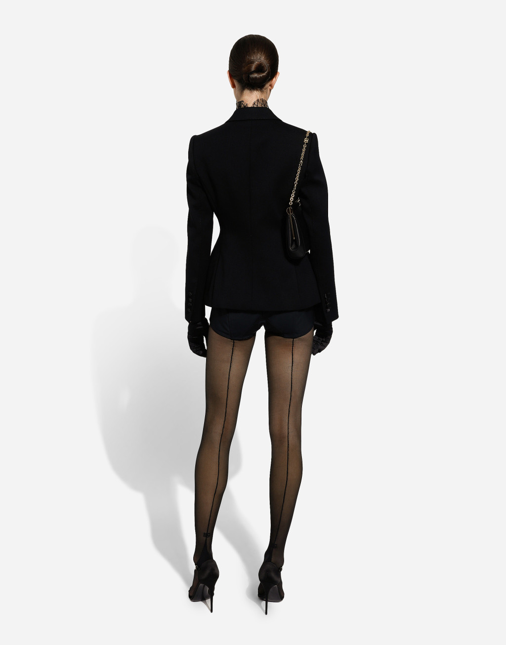 双层弹力羊毛 Dolce 双排扣礼服夹克4