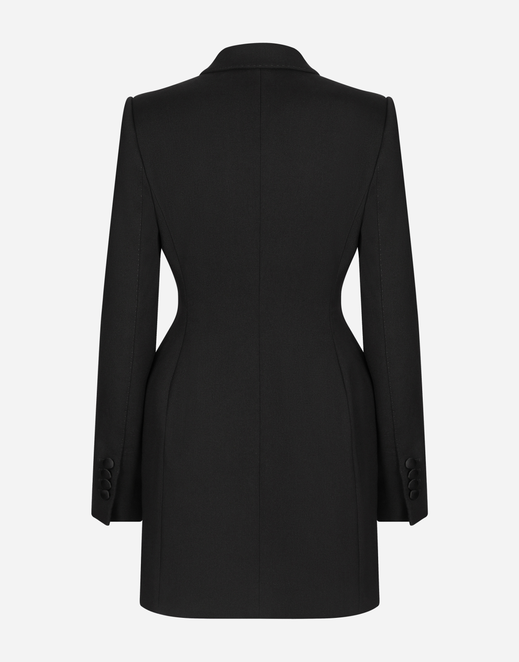 弹力羊毛 Dolce 双排扣礼服长夹克9
