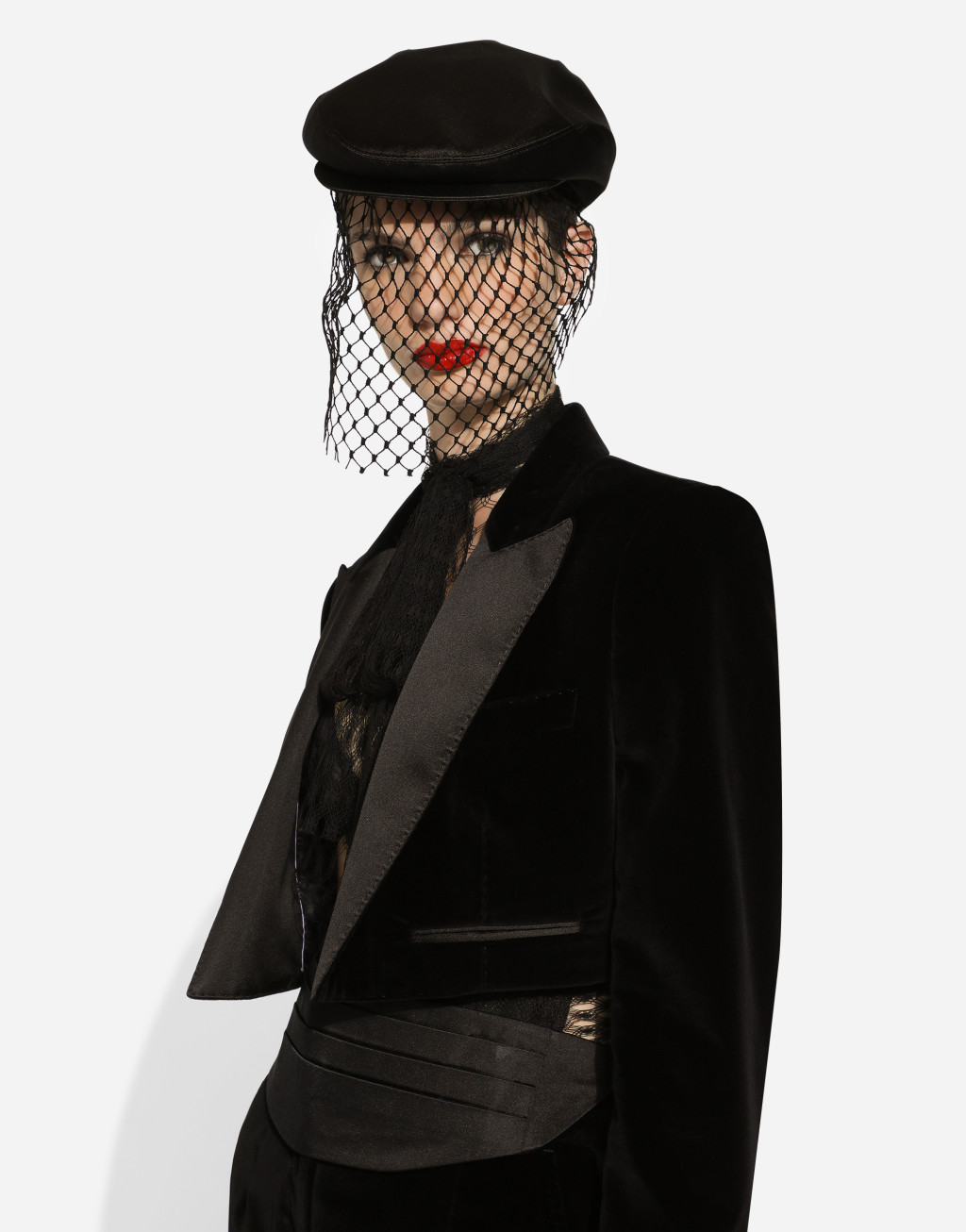 天鹅绒礼服 Spencer 短夹克5