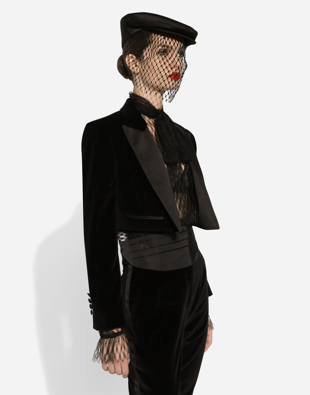 天鹅绒礼服 Spencer 短夹克6