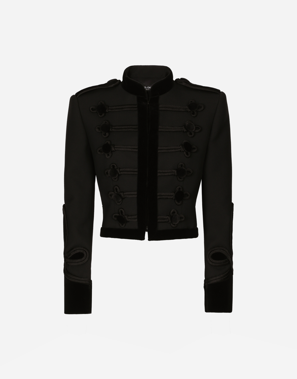 盘扣双层羊毛华达呢 Marsina 夹克1