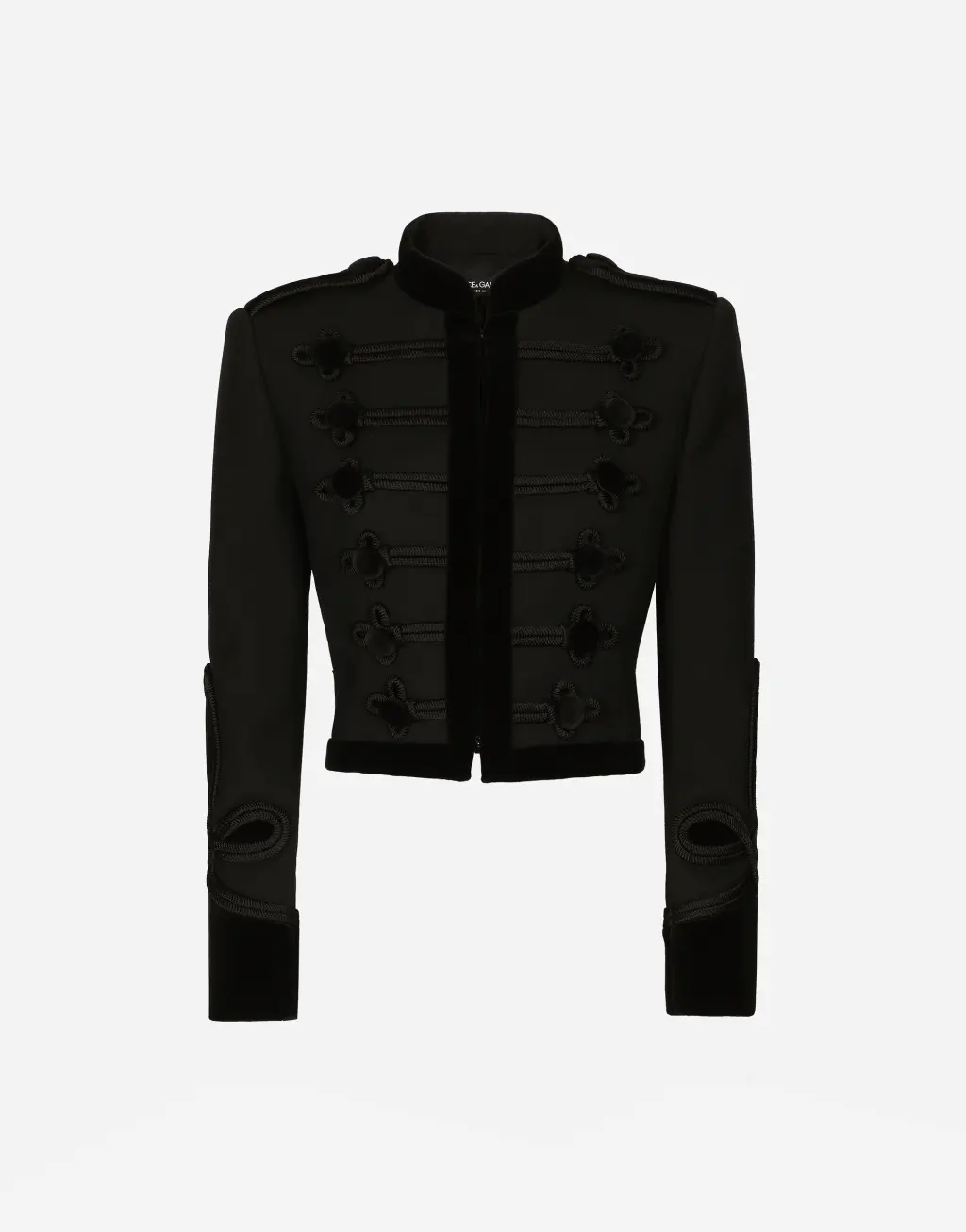 盘扣双层羊毛华达呢 Marsina 夹克