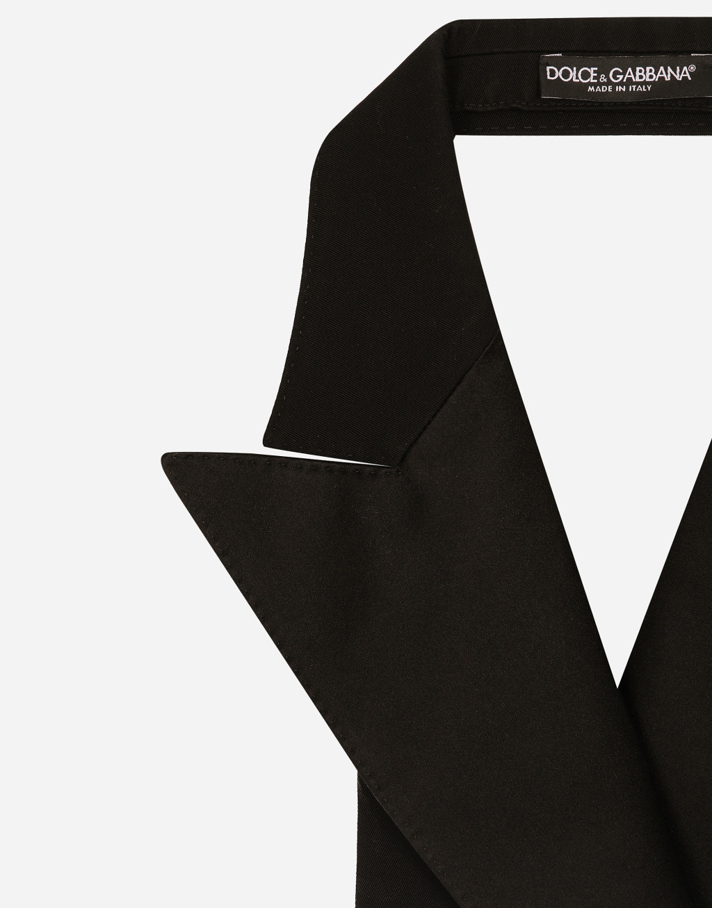 丝缎露背双排扣马甲7