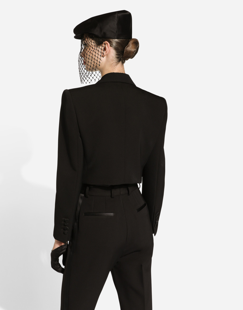 羊毛华达呢礼服短夹克6