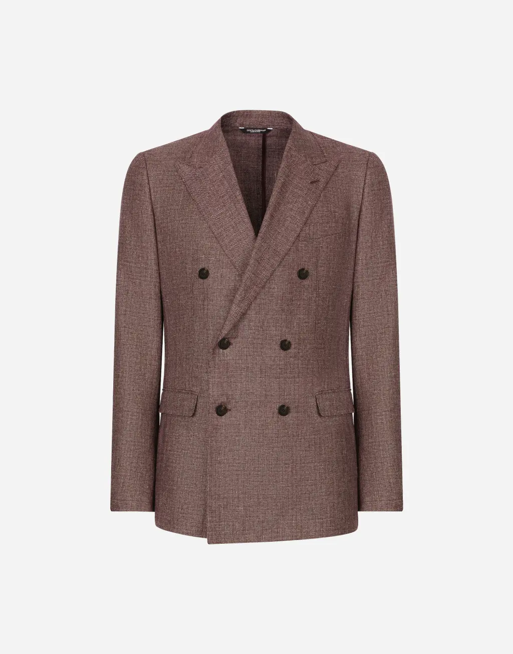 Taormina 亚麻混纺双排扣夹克