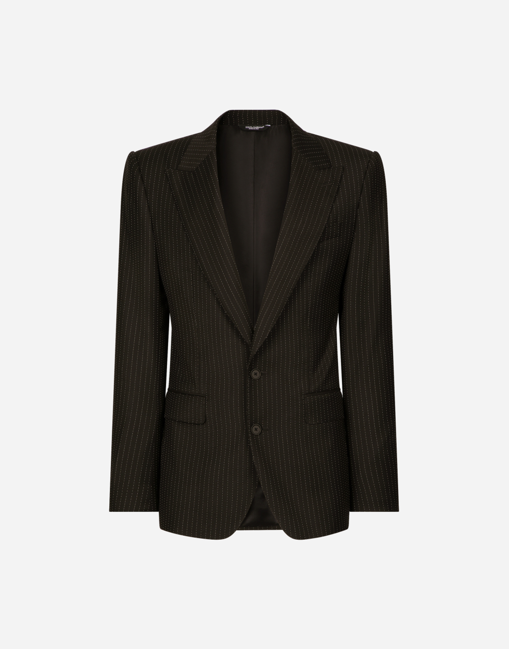 细条纹羊毛单排扣 Sicilia 夹克1