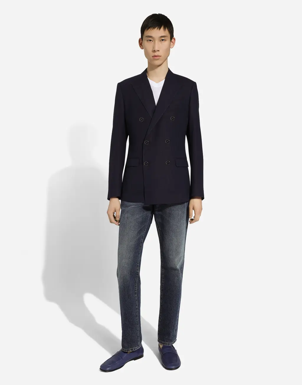 Taormina 羊毛双排扣夹克