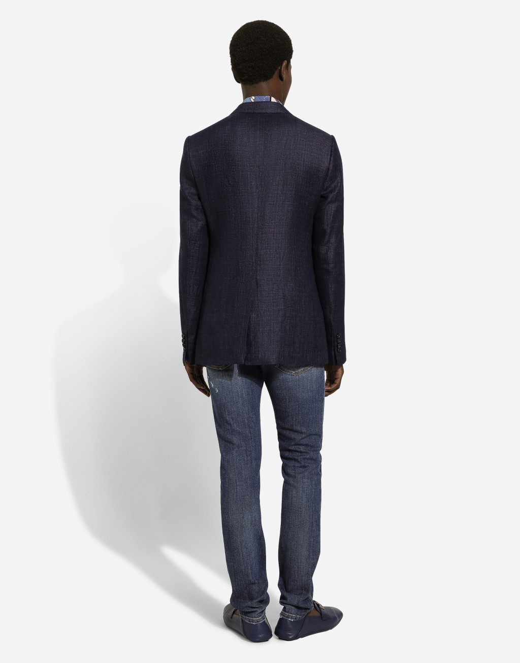 Taormina 亚麻混纺单排扣夹克3